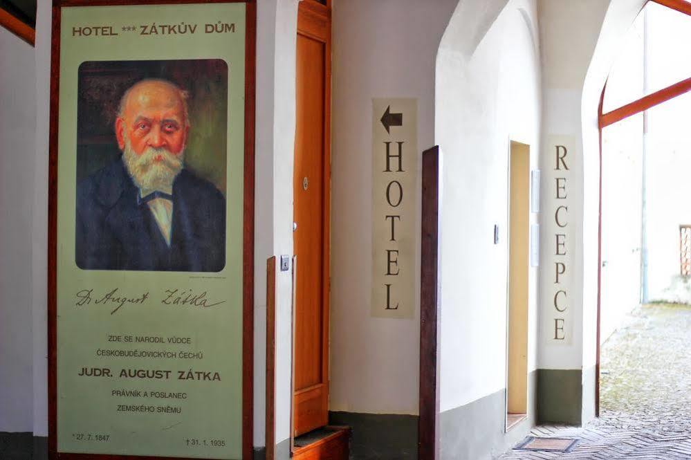 Hotel Zatkuv Dum Ceske Budejovice Dış mekan fotoğraf